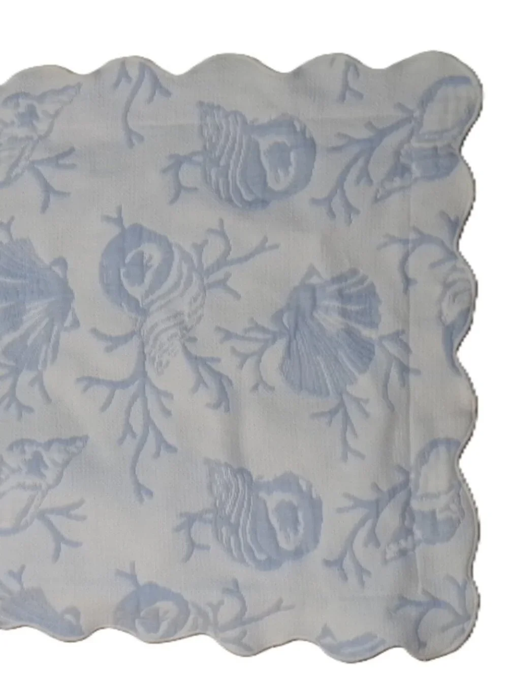 Bloomingdales At Home Shams Matelasse Shells & Coral Beach Pillow Sham Portugal